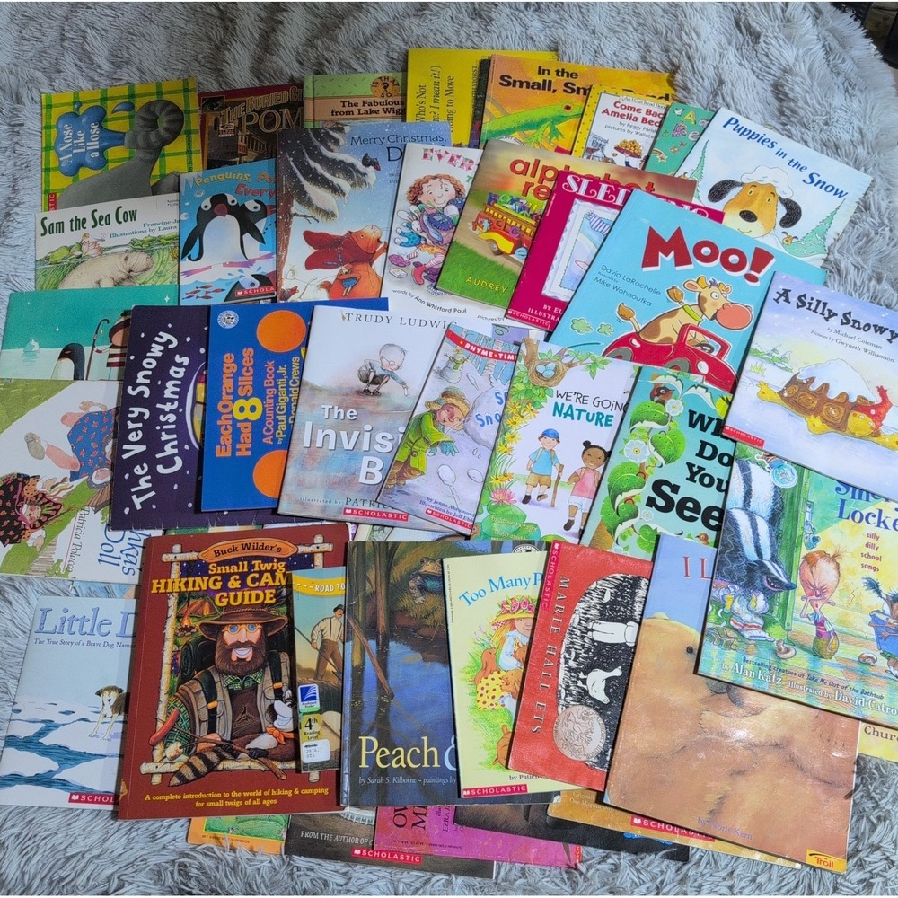 Lot of 56 Books for Children's Homeschool Preschool Daycare Learning‎ Education